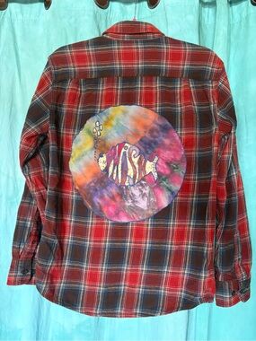Phish Upcycled Flannel